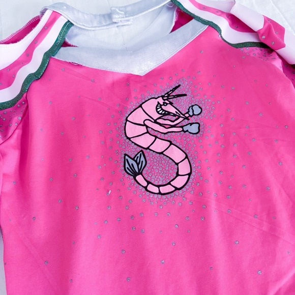 Disney Zombies 3 Addison Wells Classic Cheer Halloween Costume Pink Girls LARGE - Picture 12 of 13